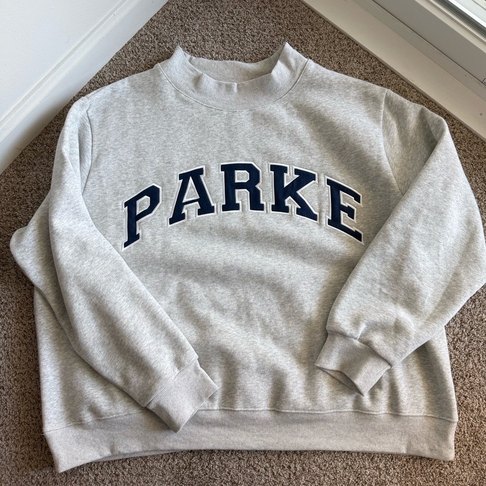 Parke Varsity Fleece Mockneck - Picture 2 of 7